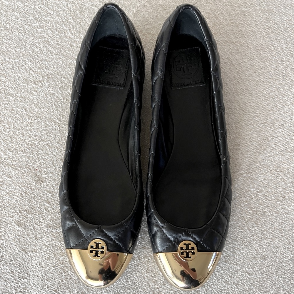 Tory Burch Kaitlin quilted leather flats